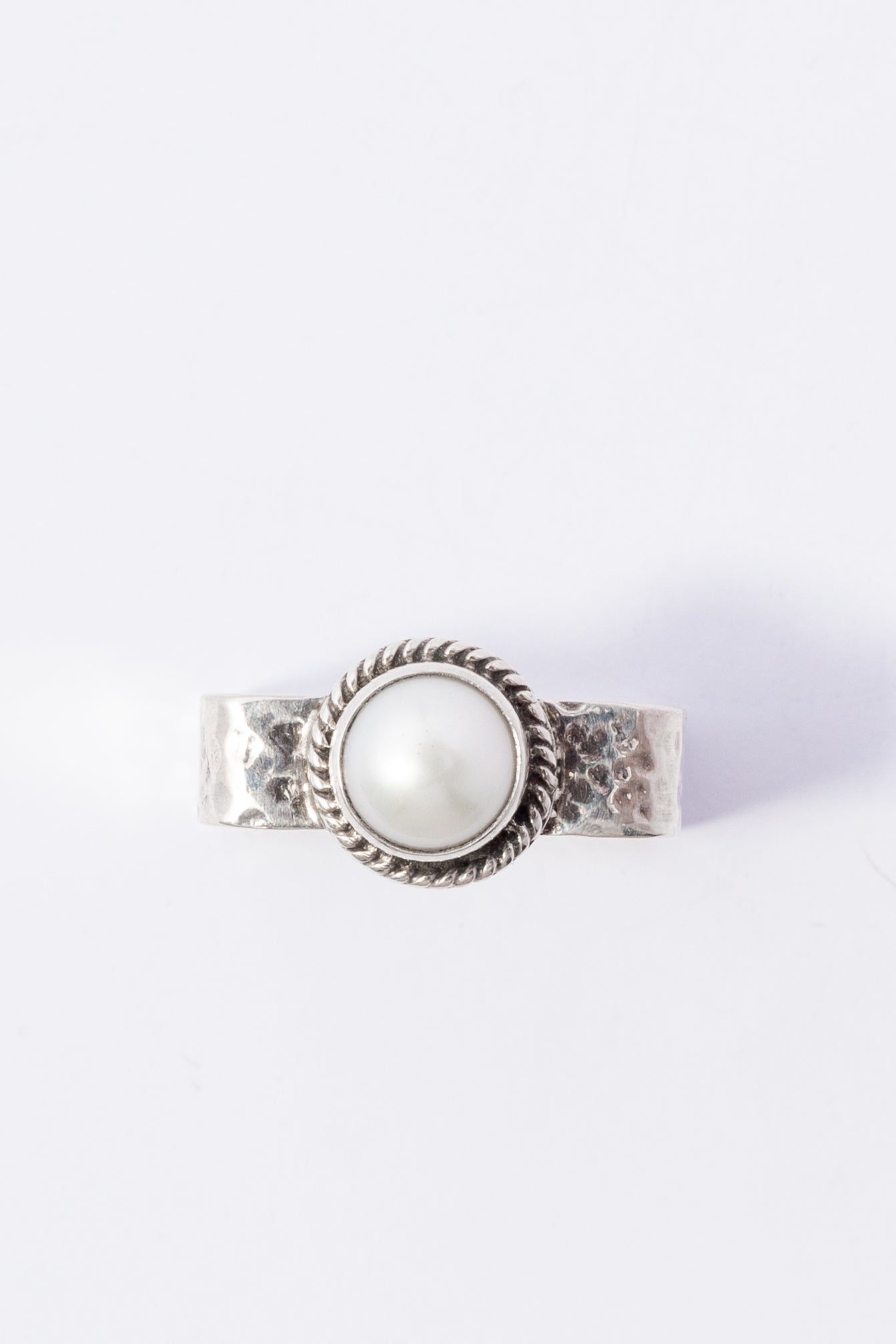 Anillo de Plata con Perla