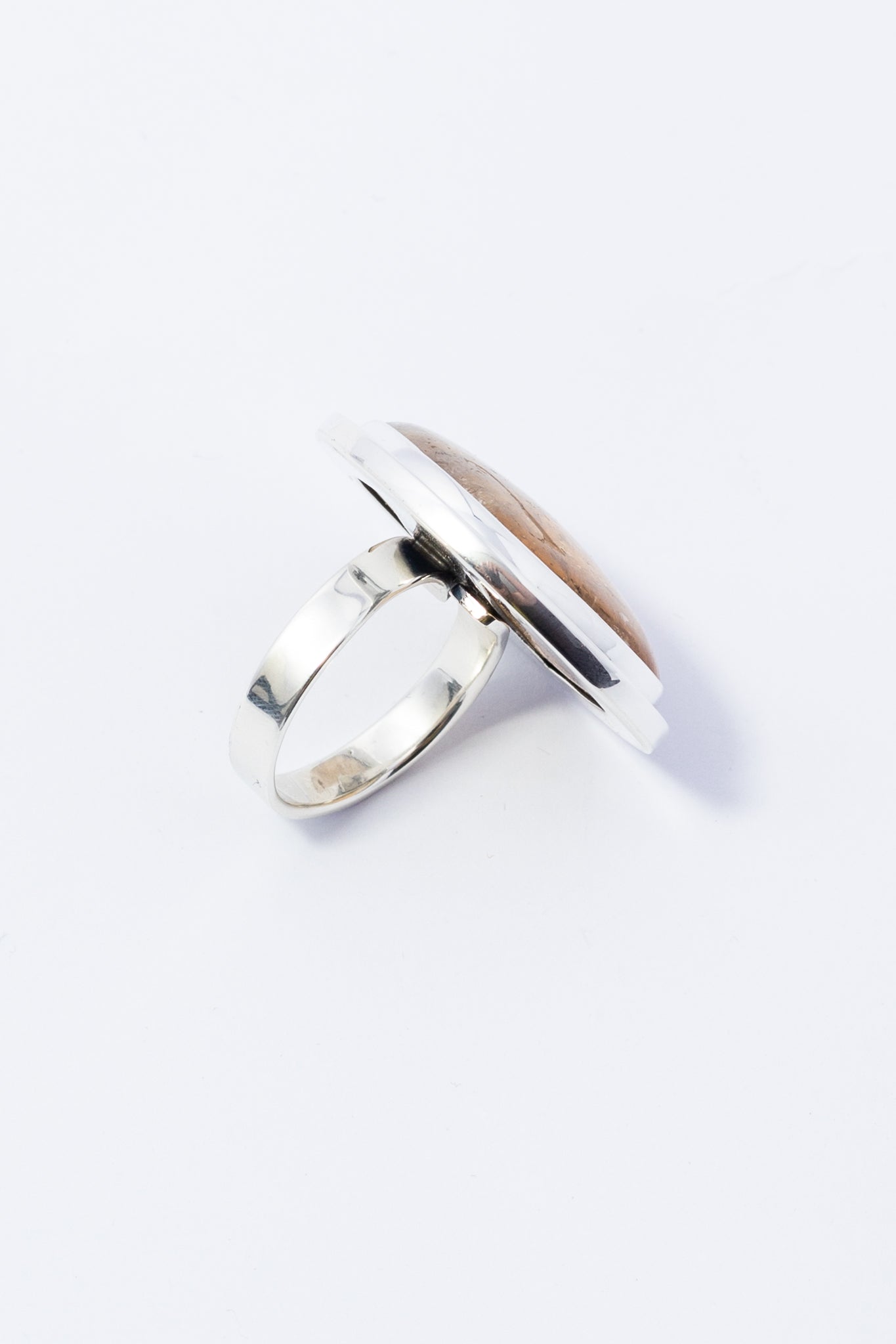 Anillo de Plata con Citrina