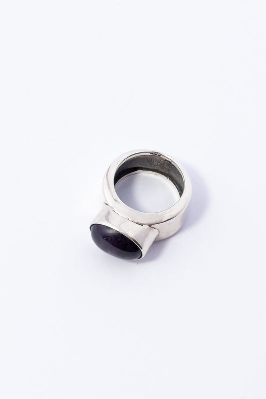 Anillo de Plata con Amatista