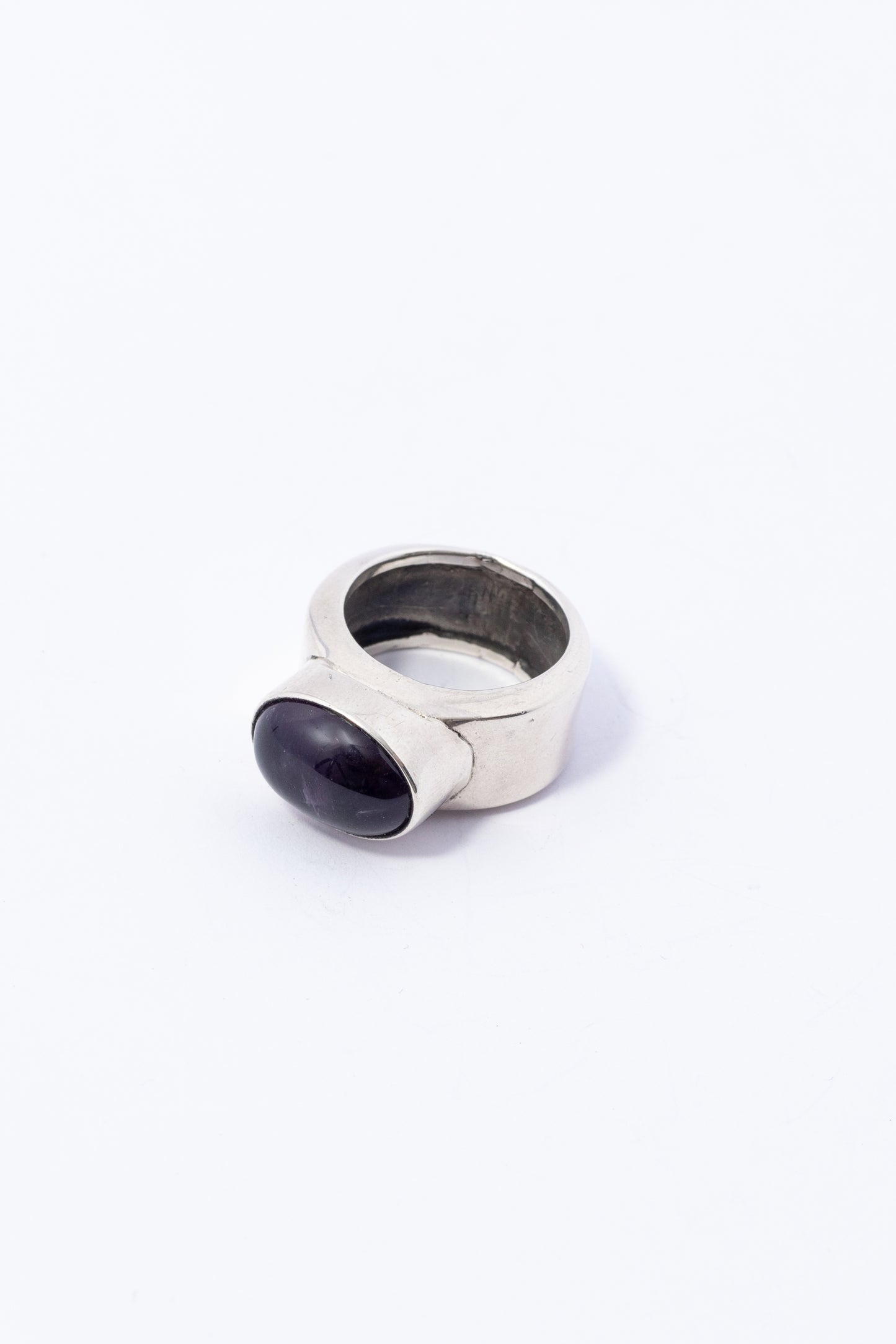 Anillo de Plata con Amatista
