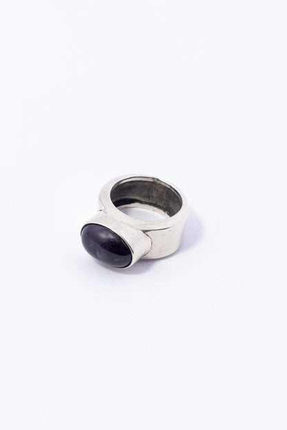 Anillo de Plata con Amatista