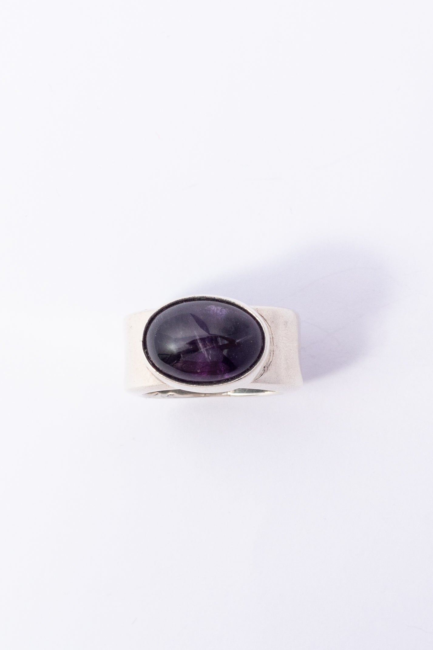 Anillo de Plata con Amatista