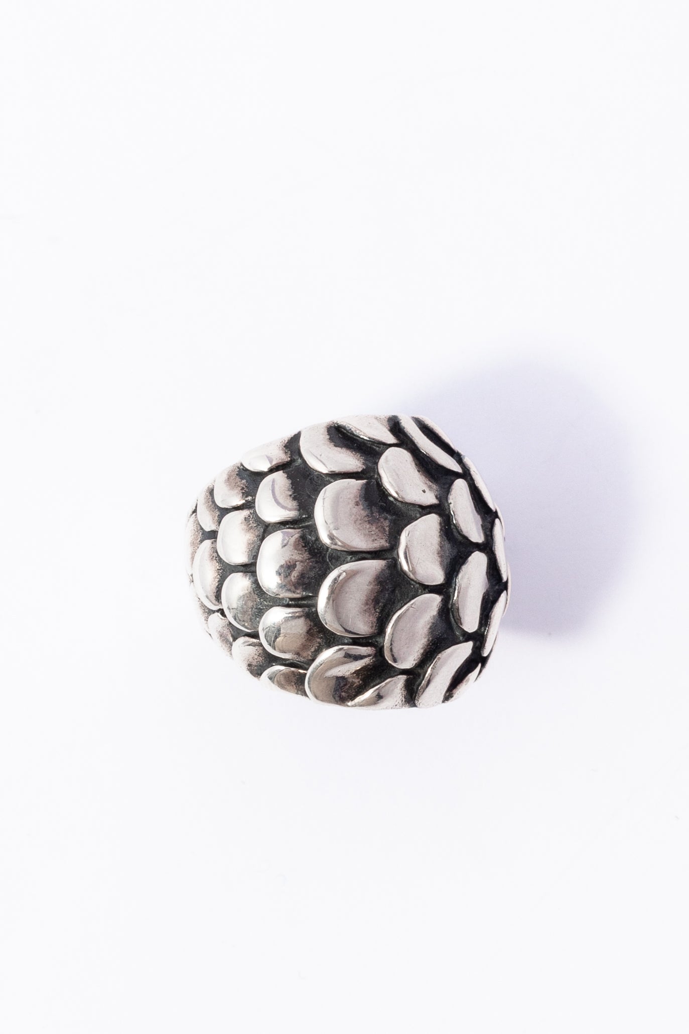 Anillo de Plata Escamas
