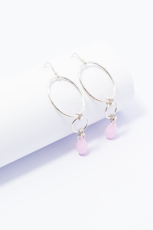 Aretes de Plata con Swarovski