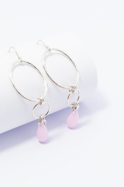 Aretes de Plata con Swarovski