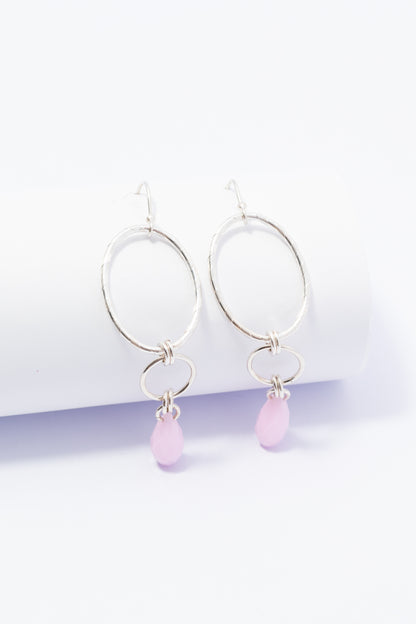 Aretes de Plata con Swarovski