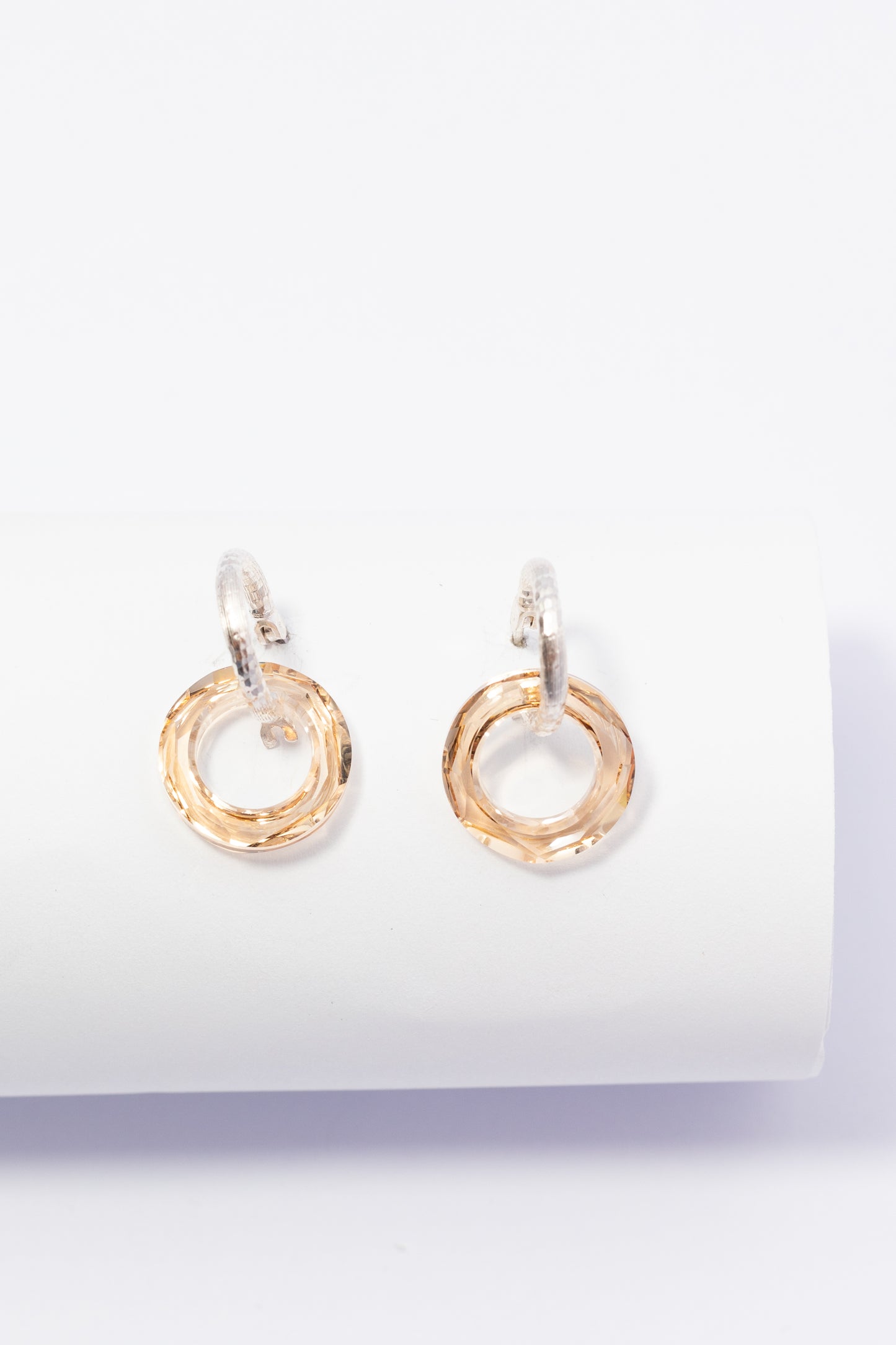 Arete de Plata con Swarovski
