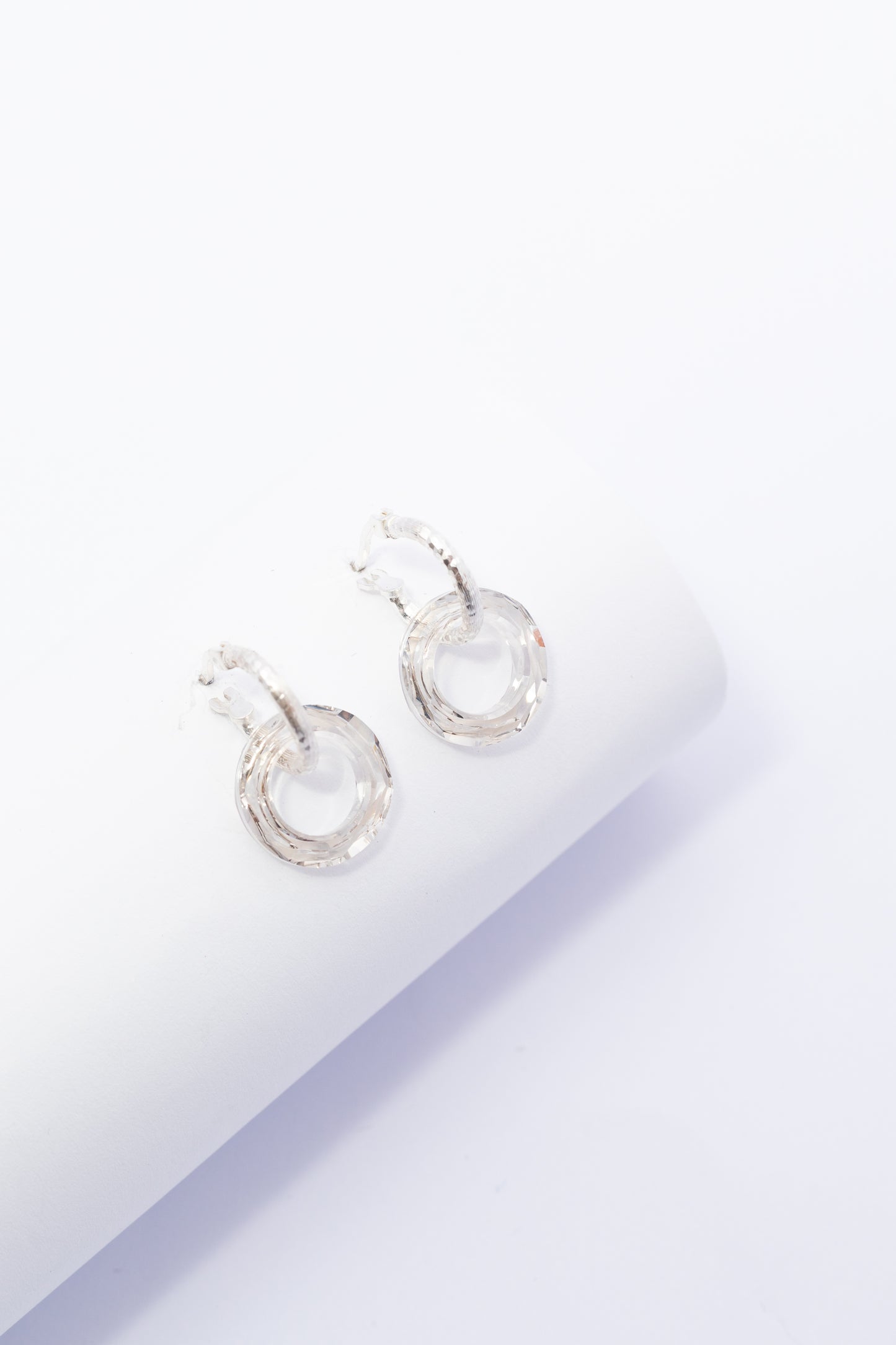 Arete de Plata con Swarovski