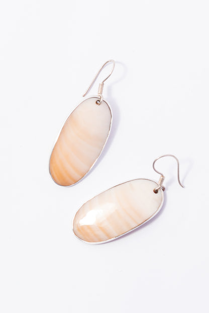 Arete de Plata con Madre Perla