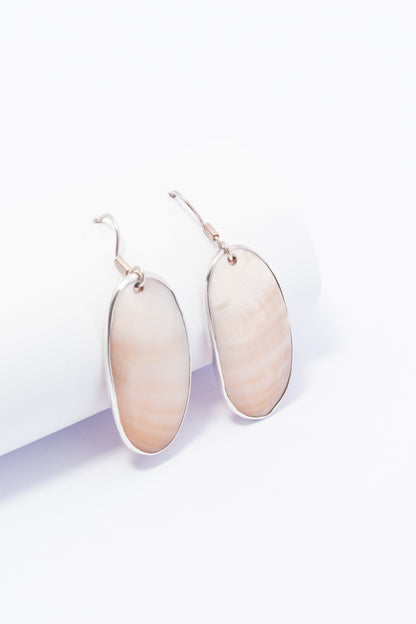 Arete de Plata con Madre Perla
