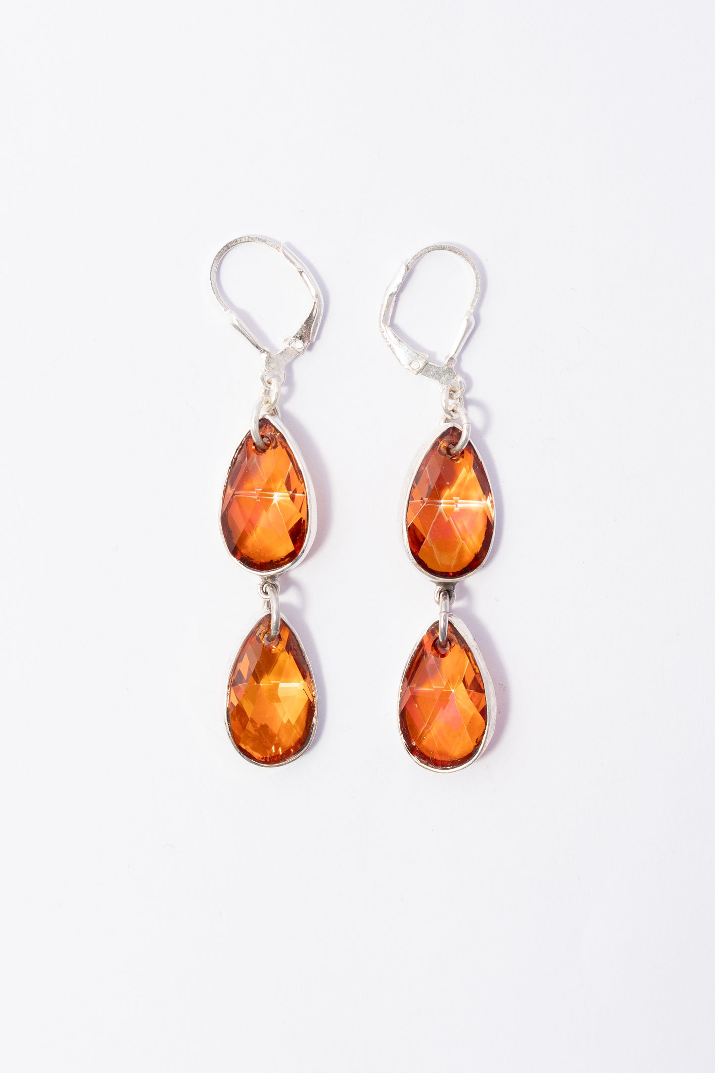 Arete de Plata con Swarovski
