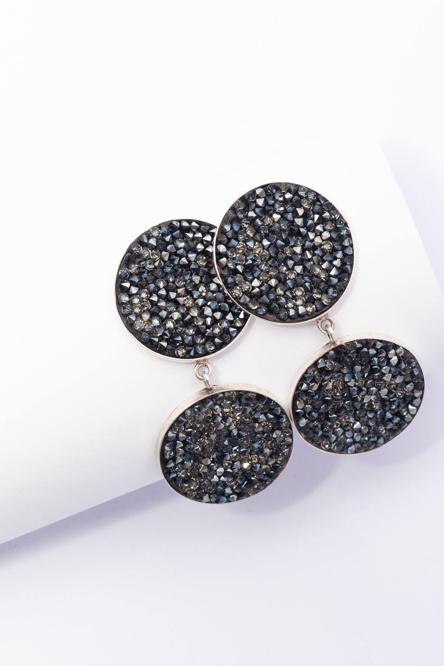 Arete de Plata con Swarovski