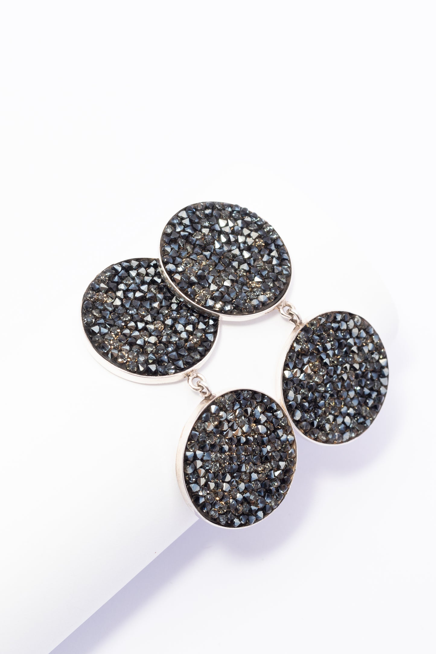 Arete de Plata con Swarovski