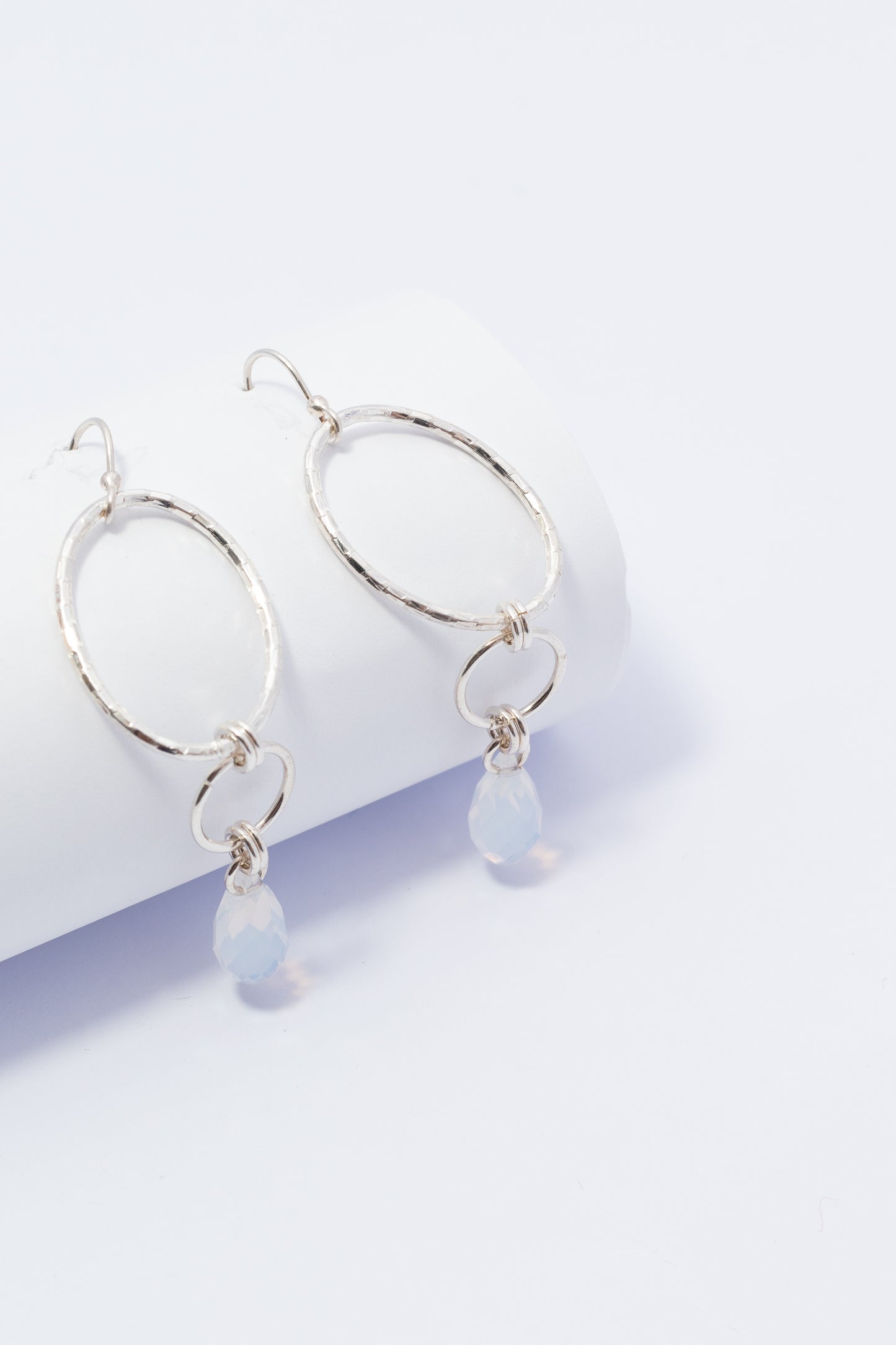 Aretes de Plata con Swarovski