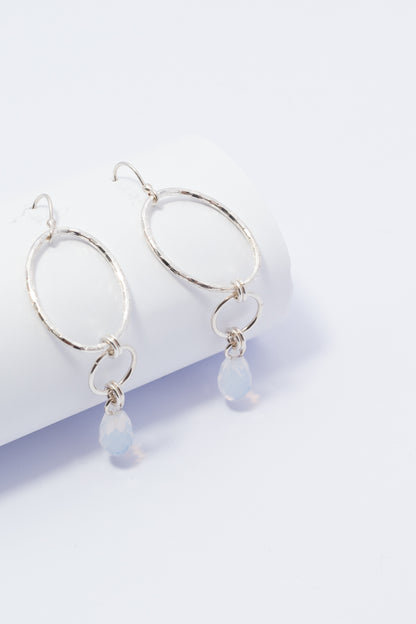 Aretes de Plata con Swarovski