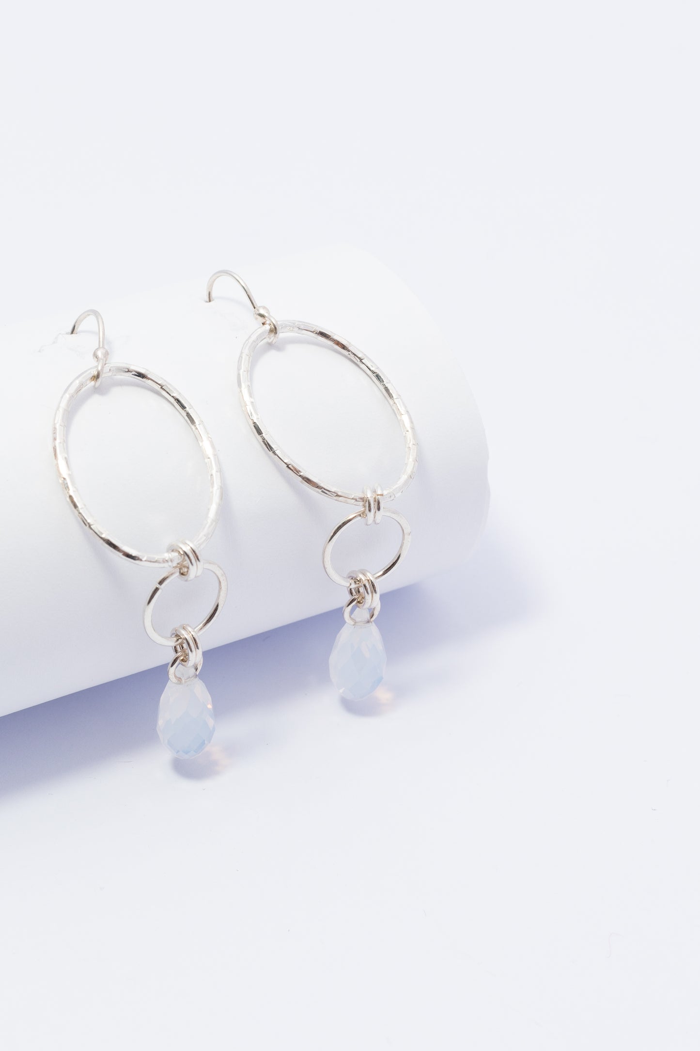 Aretes de Plata con Swarovski