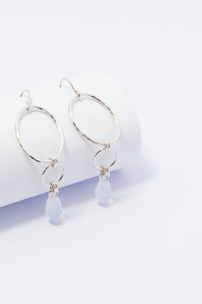 Aretes de Plata con Swarovski