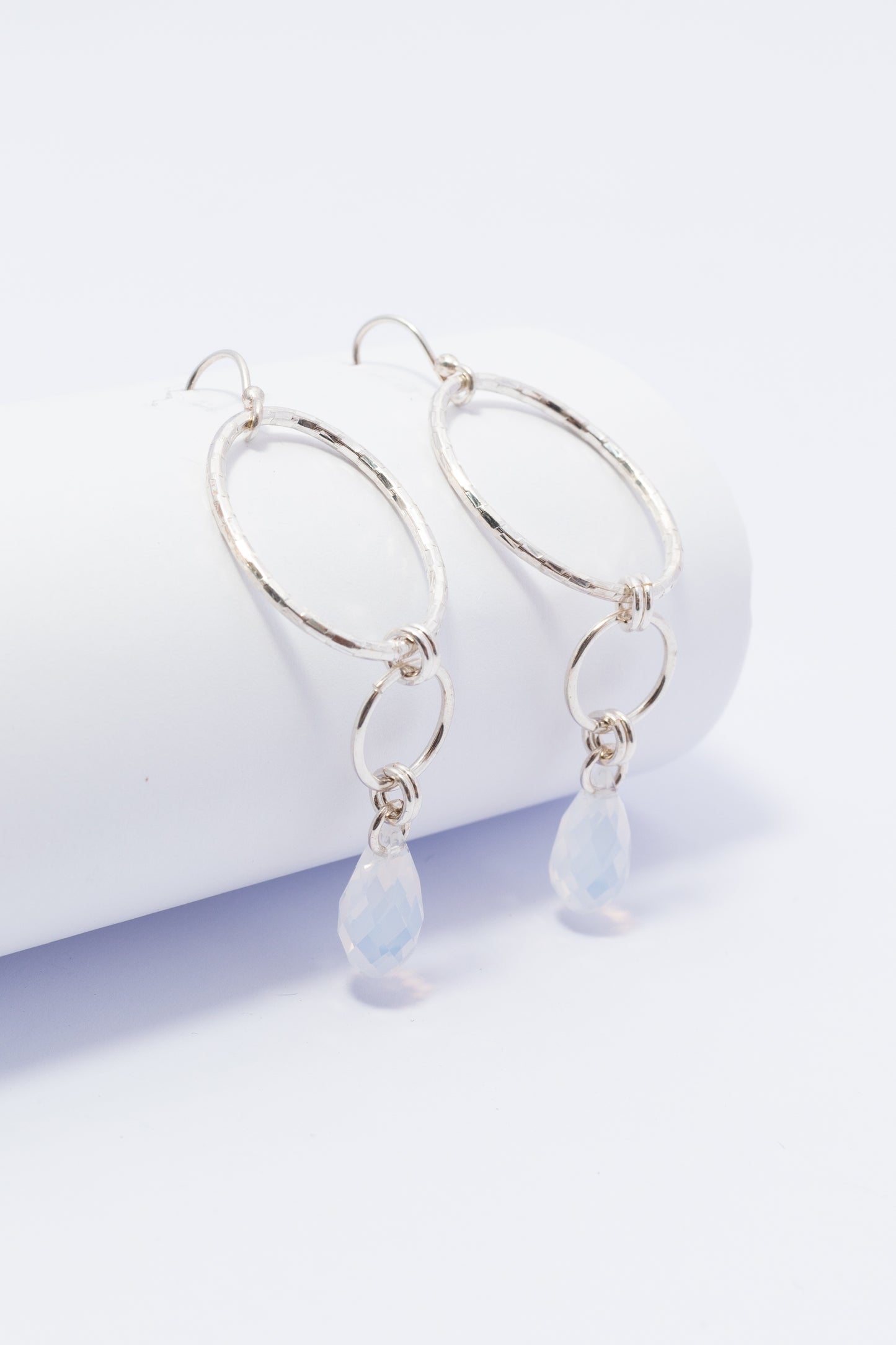Aretes de Plata con Swarovski