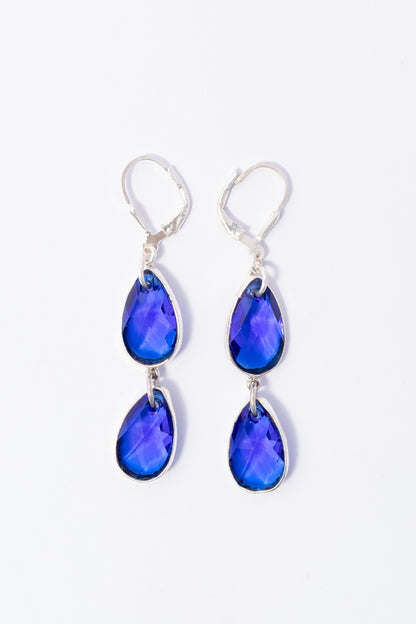 Arete de Plata con Swarovski