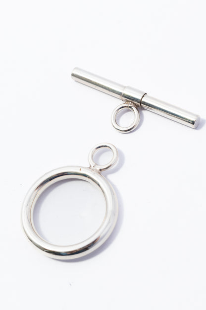 Broche de Plata Tubo