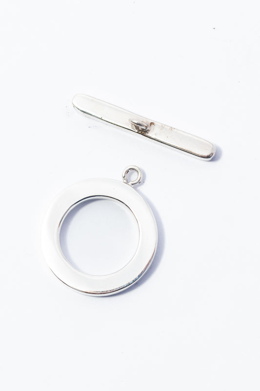 Broche de Plata Circular