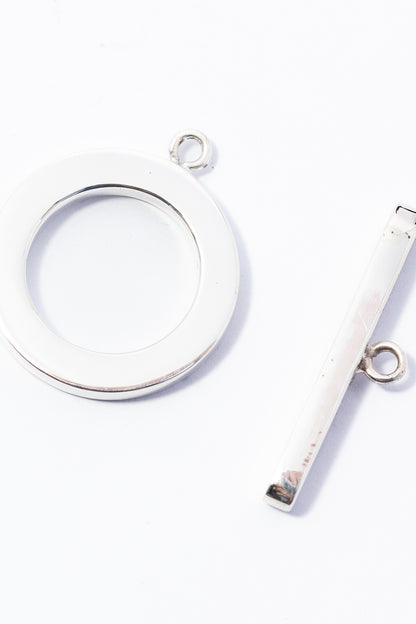 Broche de Plata Circular