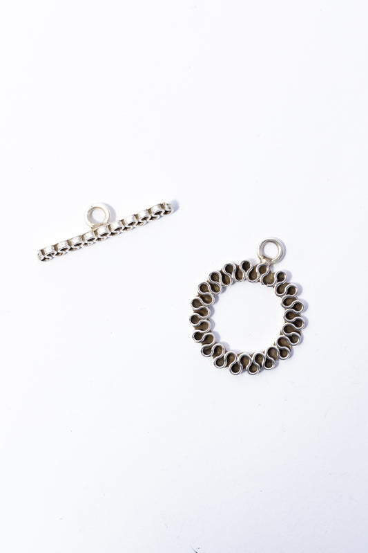 Broche de Plata Oxidada
