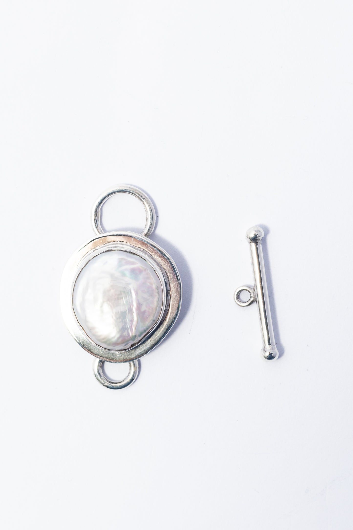 Broche de Plata con Perla