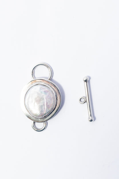 Broche de Plata con Perla