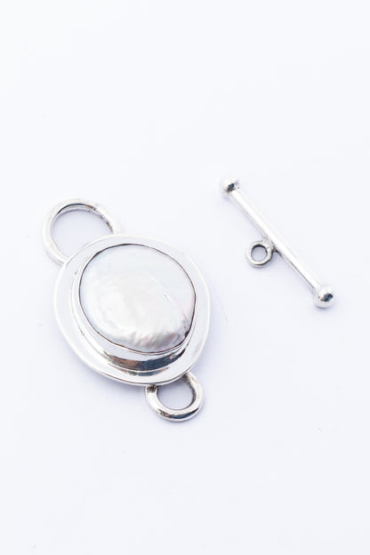 Broche de Plata con Perla