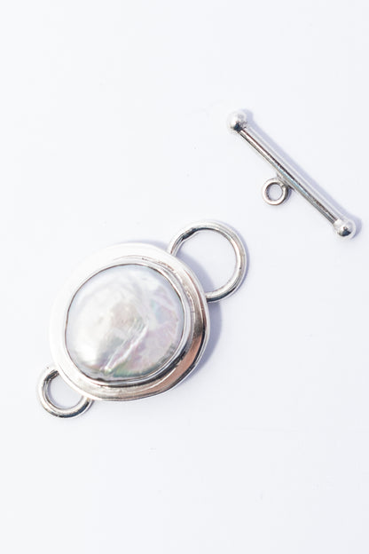 Broche de Plata con Perla