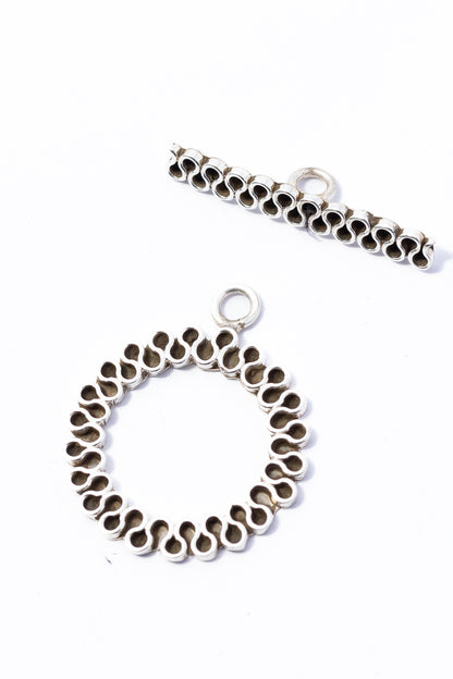 Broche de Plata Oxidada