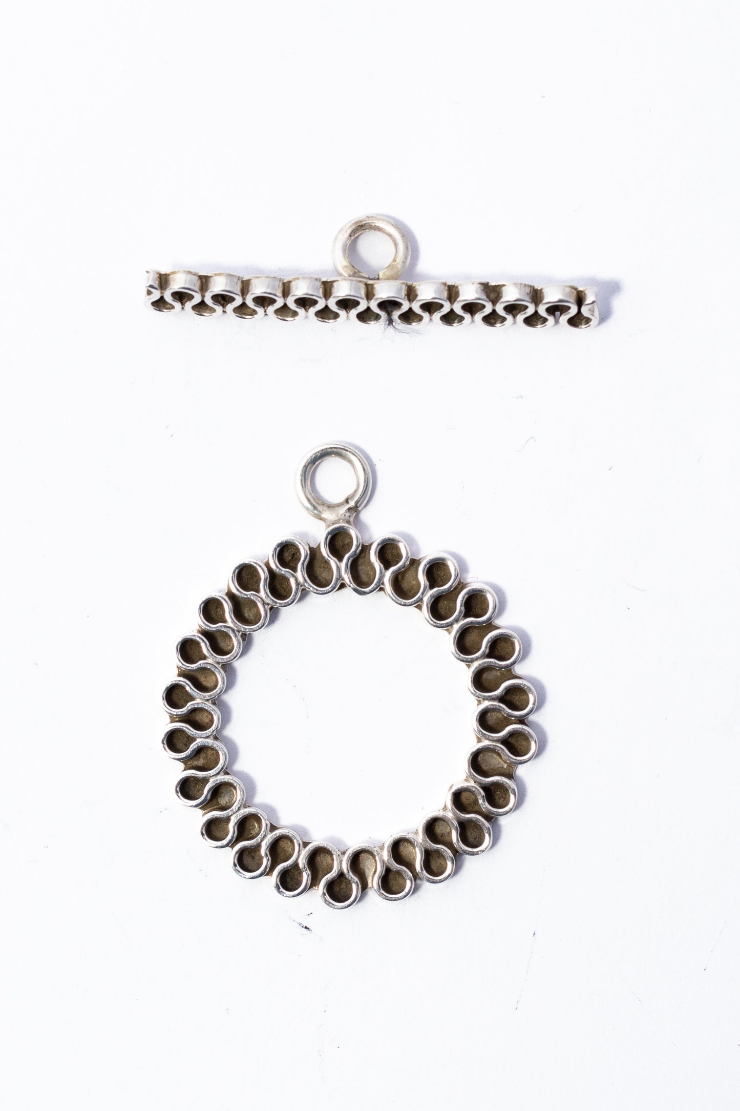 Broche de Plata Oxidada