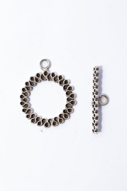 Broche de Plata Oxidada