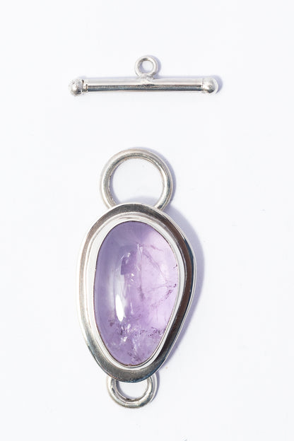 Broche de Plata con Amatista