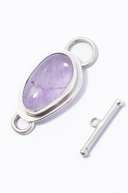 Broche de Plata con Amatista