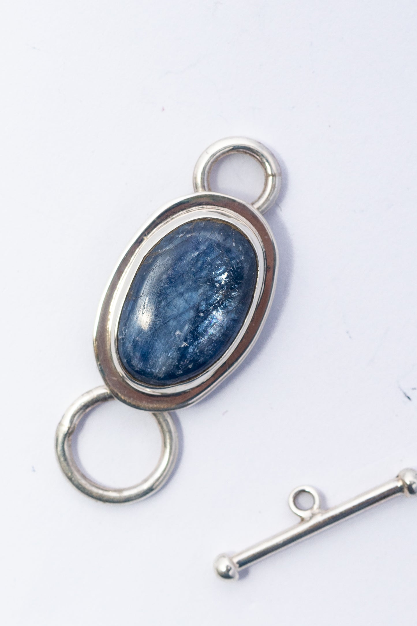 Broche de Plata con Kyanita