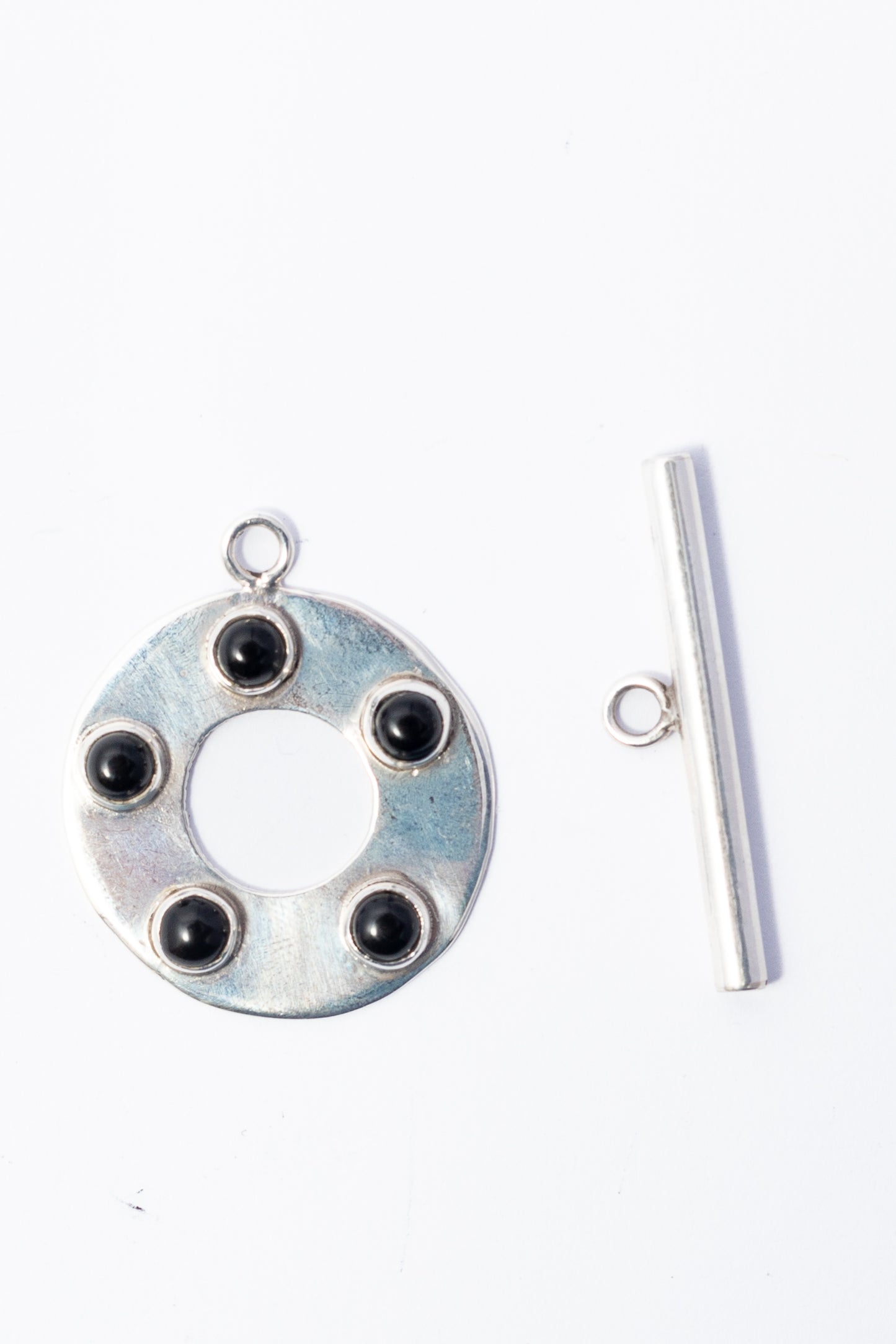Broche de Plata con Ónix