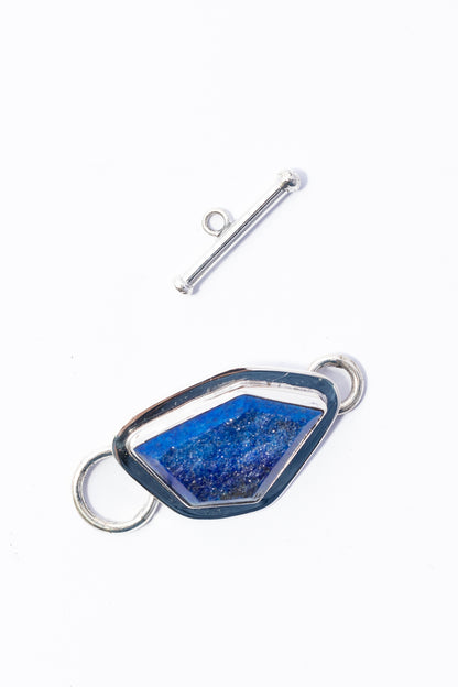 Broche de Plata con Lapislazuli