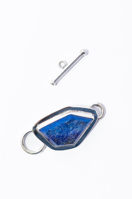 Broche de Plata con Lapislazuli