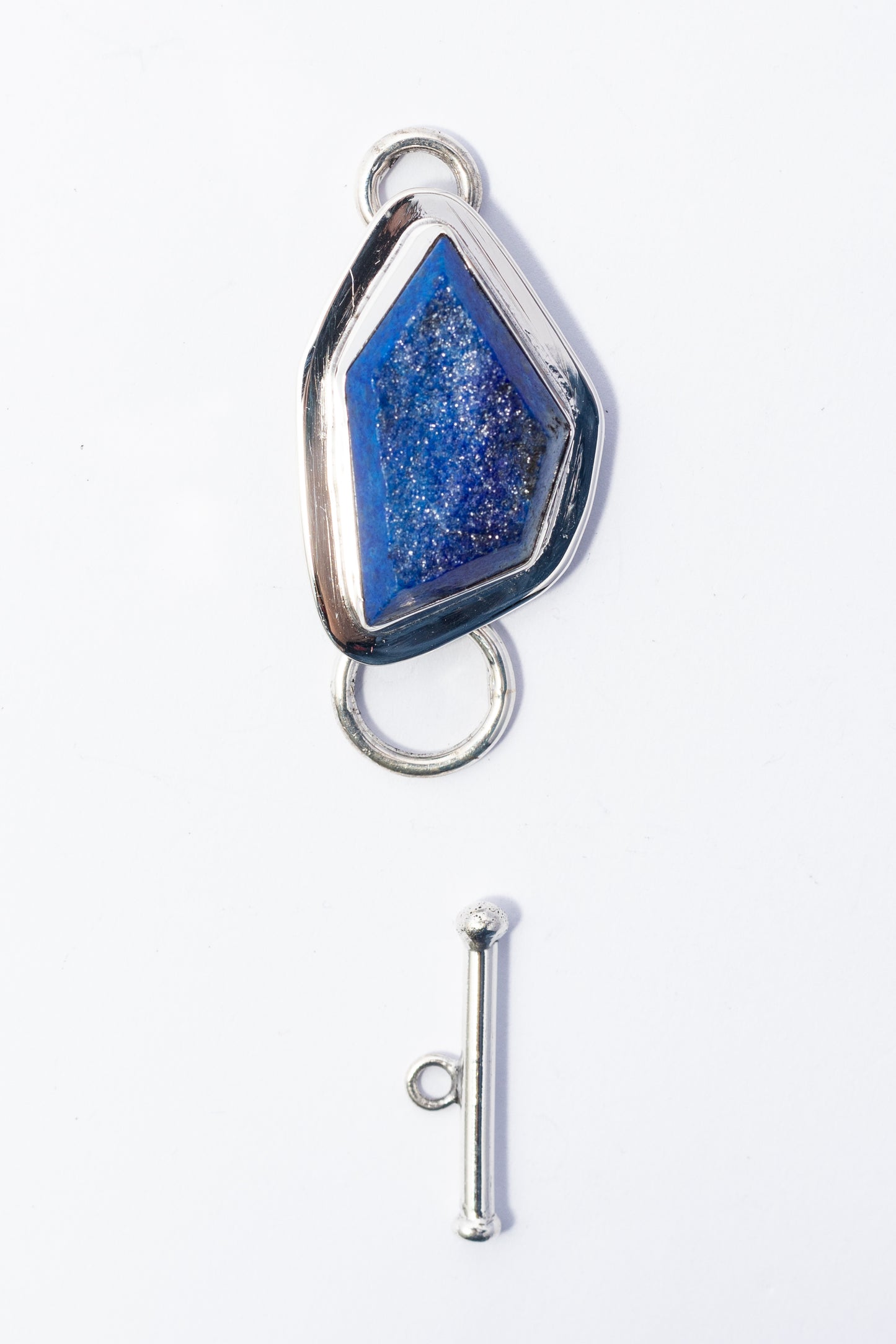 Broche de Plata con Lapislazuli