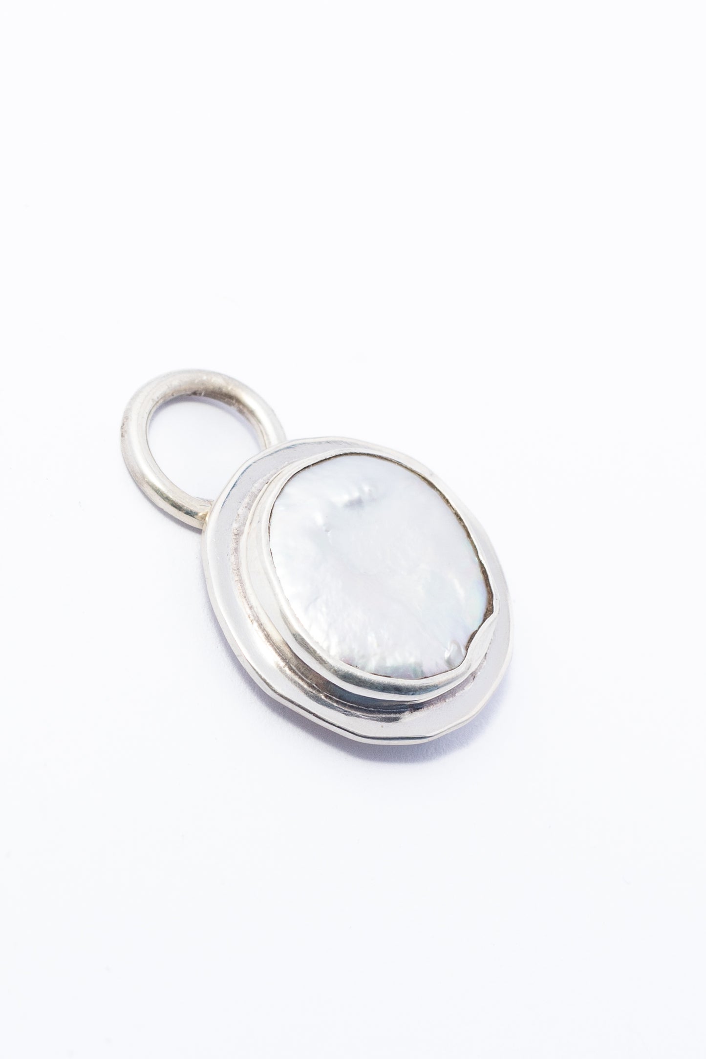 Broche de Plata con Perla