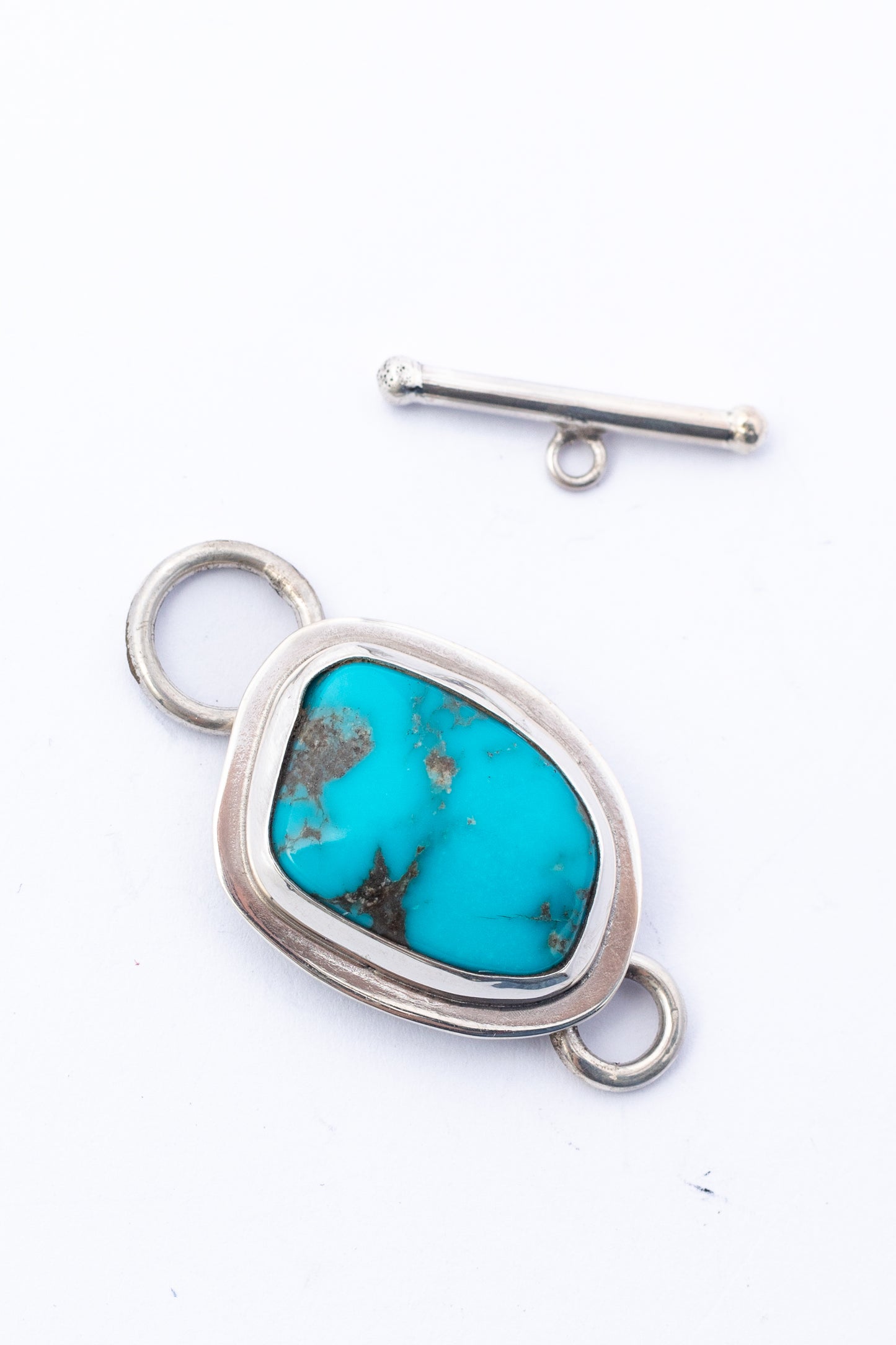 Broche de Plata con Turquesa