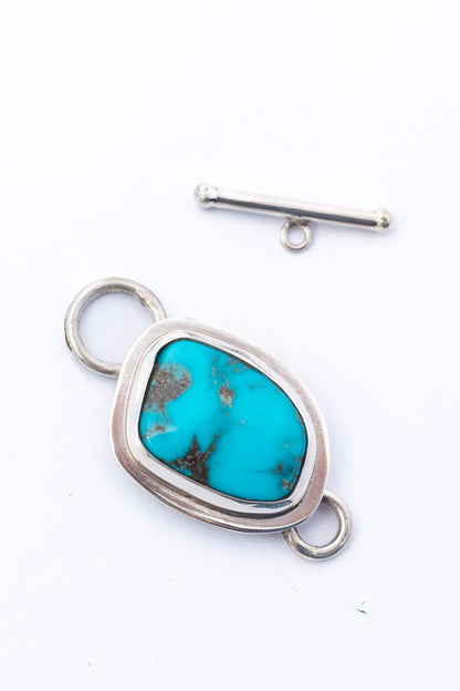 Broche de Plata con Turquesa