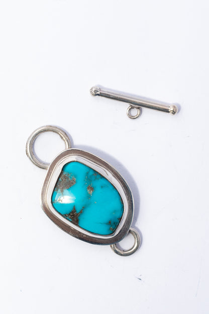 Broche de Plata con Turquesa