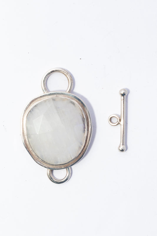 Broche de Plata con Piedra