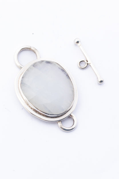 Broche de Plata con Piedra