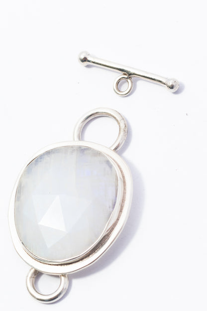 Broche de Plata con Piedra