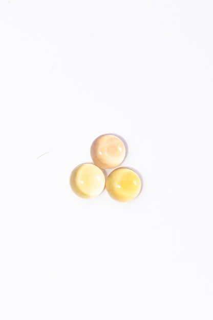 Cabujon de Citrina Circular