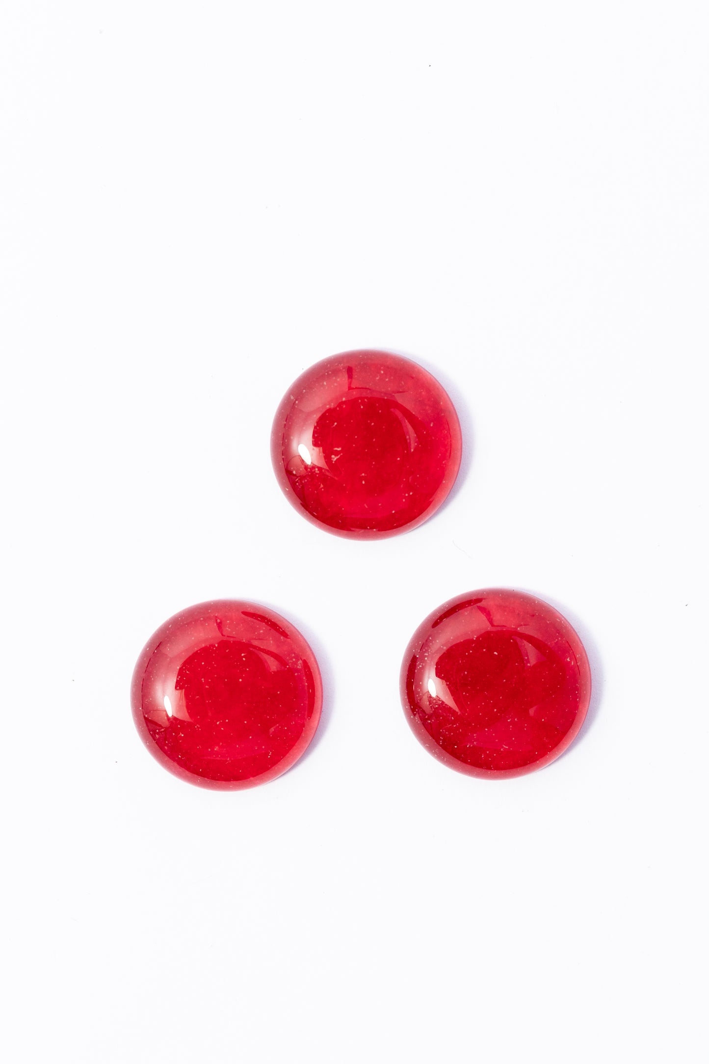 Cabujón de Jade Rojo